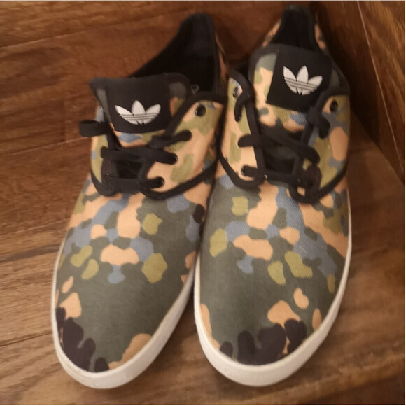 Adidas sneaker low skater, camouflage blue green Women 9 - Picture 4 of 14